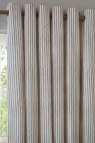 2 cortinas Hebden - Topo - 117 x 137 cm