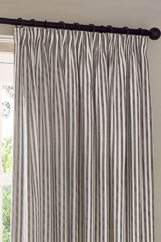 2 cortinas Hebden - Gris - 117 x 137 cm
