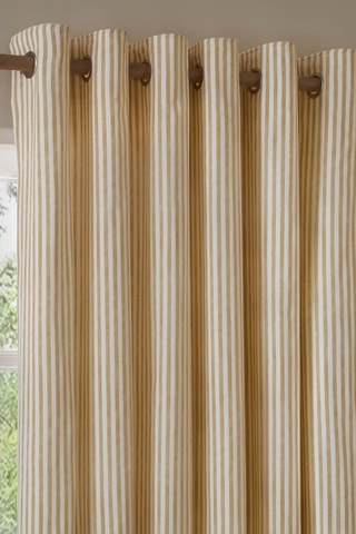 2 cortinas opacas Hebden - Amarillo - 117 x 137 cm