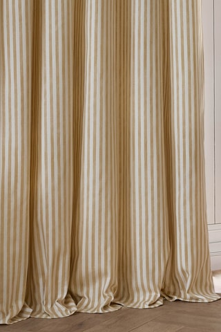 2 cortinas opacas Hebden - Amarillo - 117 x 137 cm