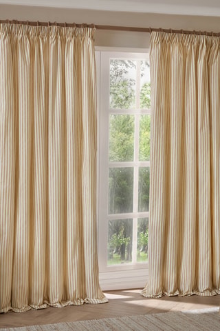2 cortinas Hebden - Amarillo - 168 x 183 cm