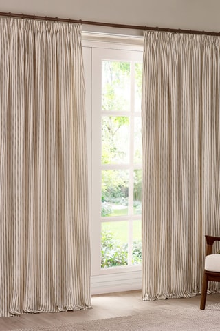 2 cortinas Hebden - Beige - 168 x 183 cm