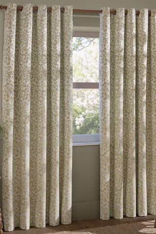 2 cortinas Grace - Verde - 168 x 183 cm