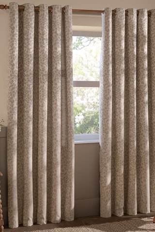 2 cortinas Grace - Topo - 168 x 183 cm