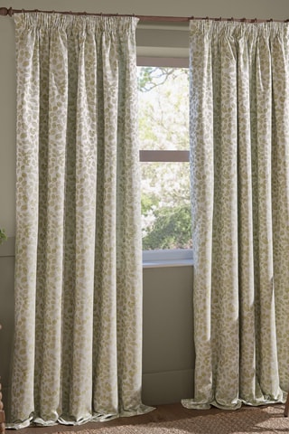 2 cortinas Grace - Verde - 168 x 183 cm
