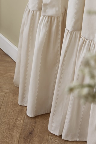 2 cortinas Birdie - Beige - 168 x 229 cm