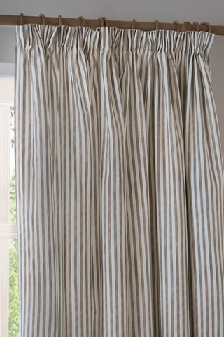 2 cortinas Hebden - Topo - 168 x 229 cm