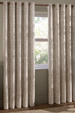2 cortinas Grace - Beige - 168 x 229 cm