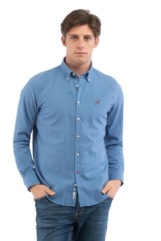 Camisa de lino - Azul
