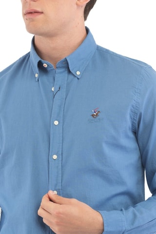 Camisa de lino - Azul