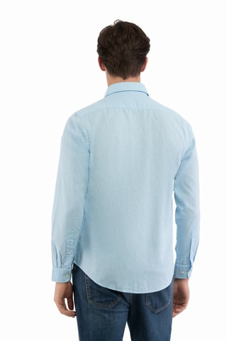 Camisa de lino - Azul