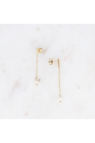 Pendientes - Perla cultivada de agua dulce