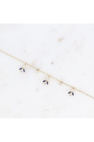 Pulsera Katarina - Dorado y azul