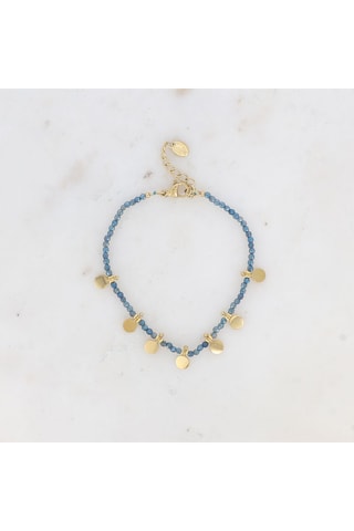 Pulsera - Azul y dorado