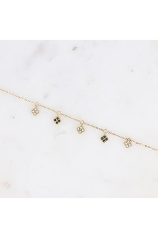 Pulsera - Dorado y negro