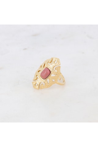 Anillo Sélina - Rodonita