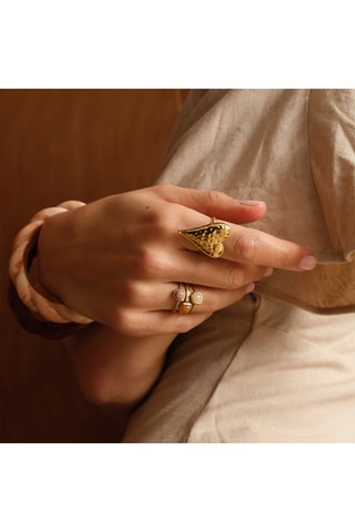 Anillo Ionyx - Dorado