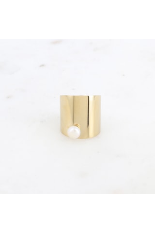Anillo Auréa - Perla cultivada de agua dulce
