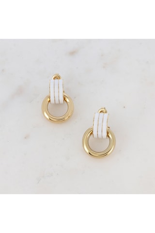 Marcas Enara - Dourado e branco
