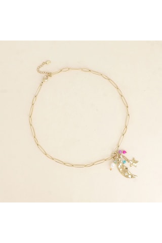 Collar - Dorado y multicolor