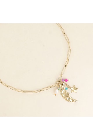 Collar - Dorado y multicolor