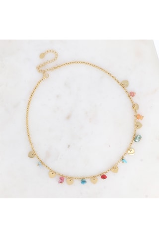 Collar - Dorado y multicolor