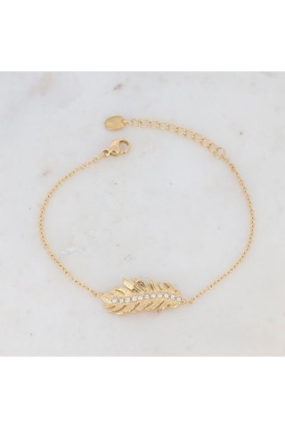 Pulsera Plume - Dorado