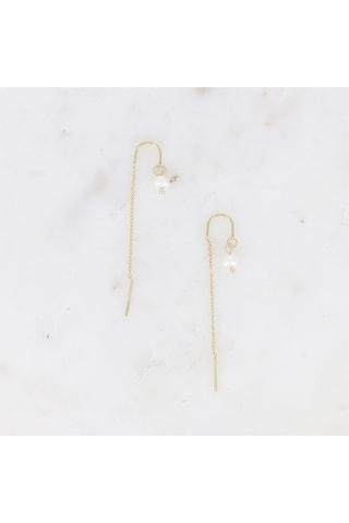Pendientes - Perla cultivada de agua dulce