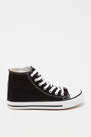Zapatillas altas - Negro