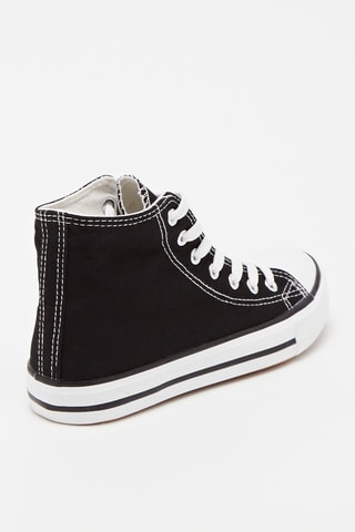 Zapatillas altas - Negro