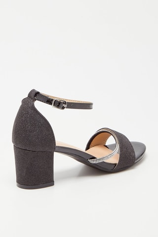 Sandales à talons - Noir