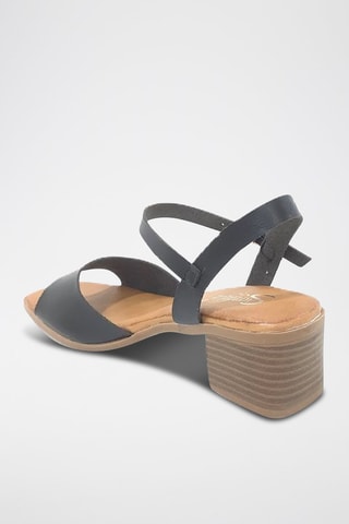 Sandalias de tacón - Negro