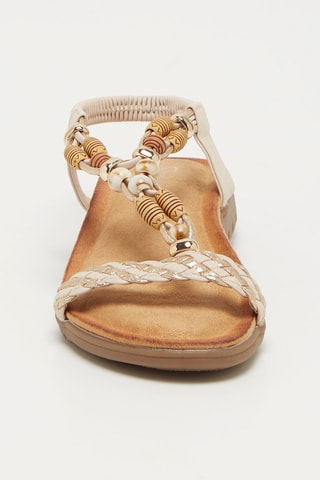 Sandalias - Beige