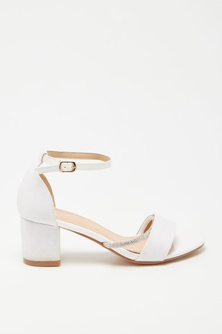 Sandales à talons Blanc