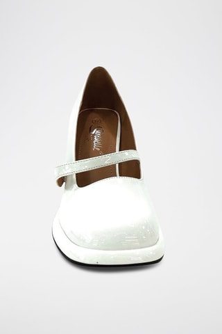 Escarpins vernis - Blanc