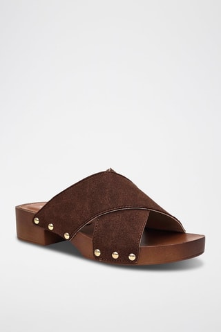 Sandalias de tacón - Camel