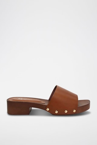 Sandalias de tacón - Camel