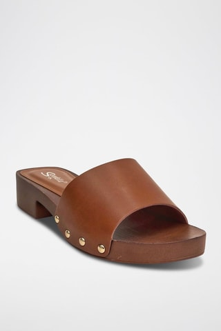 Sandalias de tacón - Camel