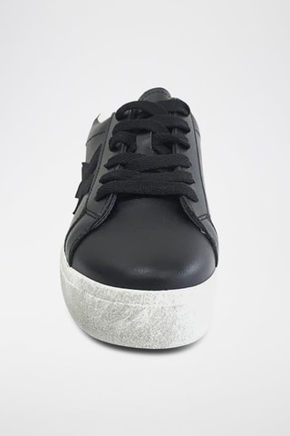 Zapatillas con plataforma - Negro