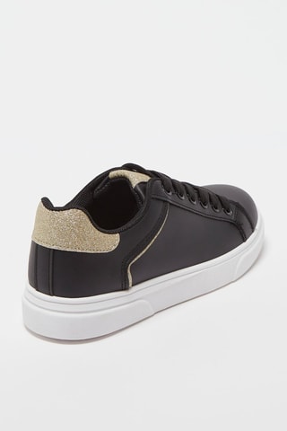 Zapatillas - Negro y dorado