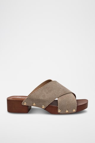 Sandalias de tacón - Beige