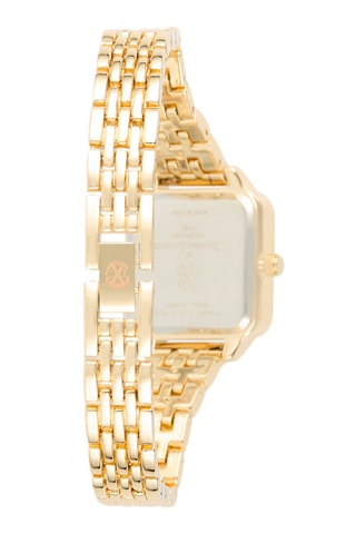 Montre à quartz en alliage - Doré et vert foncé