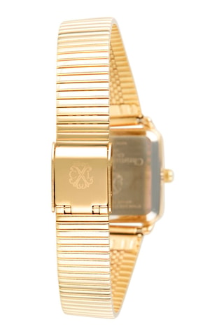 Montre à quartz en alliage - Doré et blanc