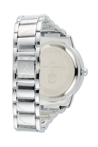 Montre à quartz en alliage - Argenté et bleu