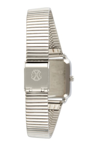 Montre à quartz en alliage - Argenté et noir