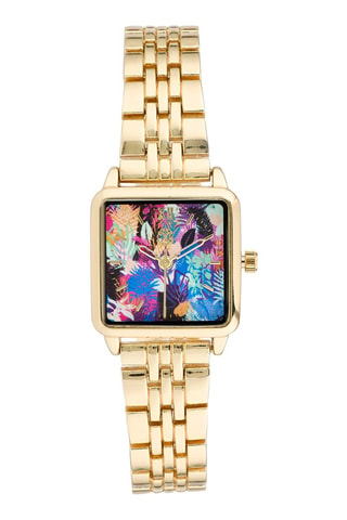 Montre à quartz en alliage - Doré