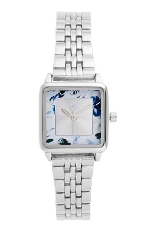 Montre à quartz en alliage - Argenté et blanc