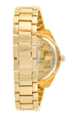 Montre à quartz en alliage - Doré et blanc