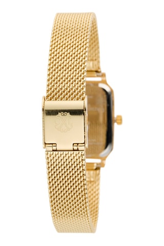 Montre à quartz en alliage - Doré et blanc