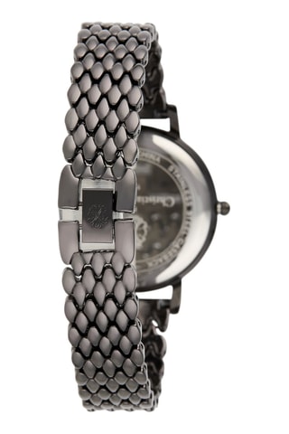 Montre à quartz en alliage - Argenté et noir